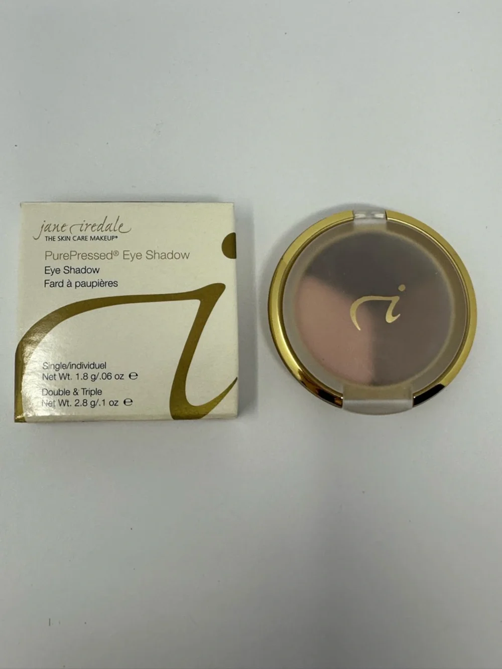 NEW!! Jane Iredale PurePressed Eye Shadow Brown Sugar A4